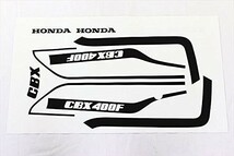 【新品即決】ＣＢＸ４００Ｆ １型 純正タイプ ラインステッカーセット（赤/白用）(品番ST013)_画像1