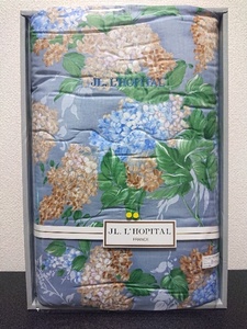 JL. L'HOPITAL ジャン ルイ ロピタル 肌布団 FRANCE 花柄 布団 寝具 シングル 肌掛け 掛け布団 日本製