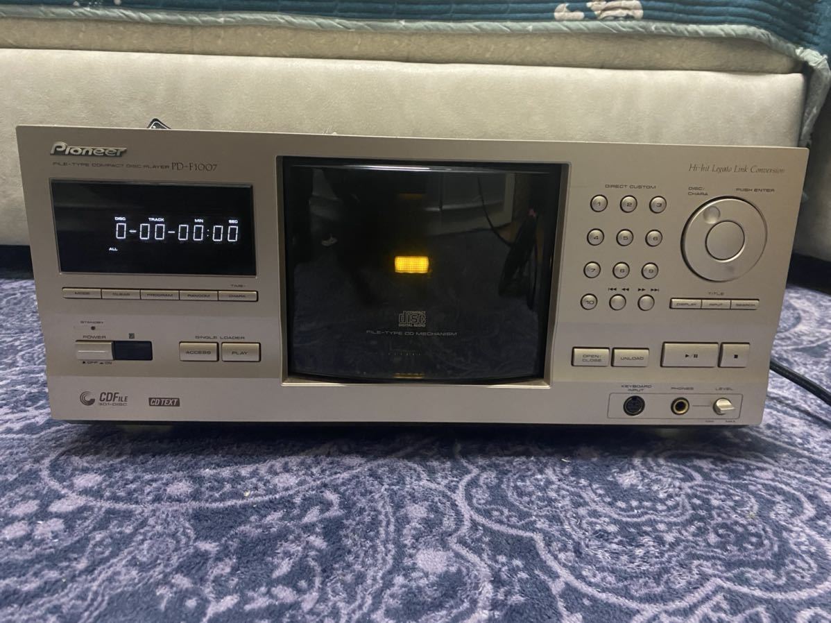 ☆即発送【PIONEER・パイオニア】CDチェンジャー PD−F1007 | tspea.org