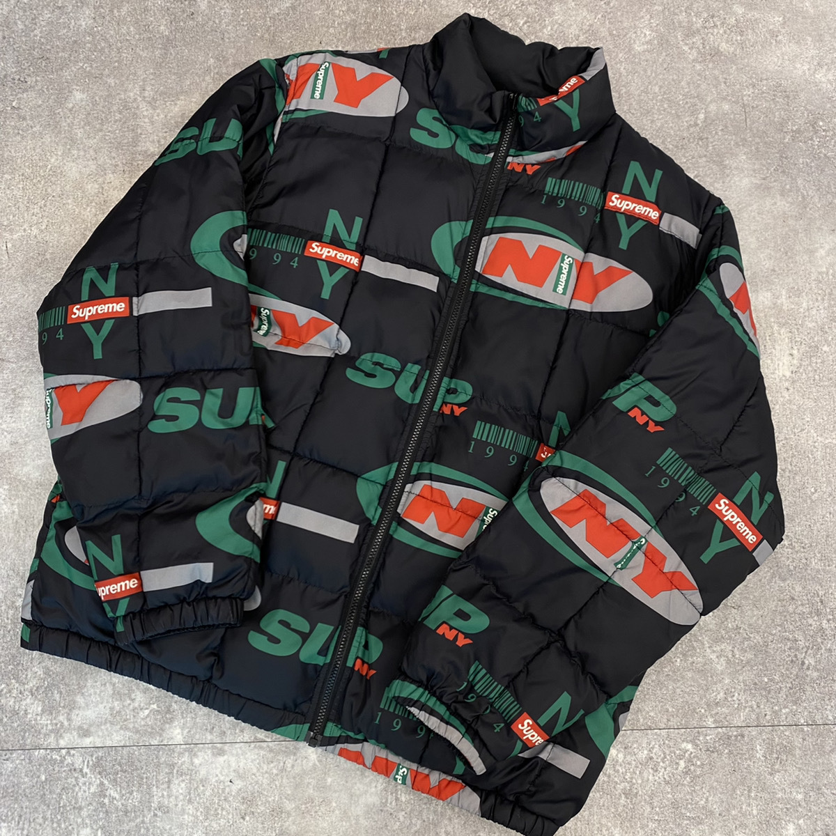 ネイビーシー 【未使用】supreme ny reversible puffy jacket - 通販