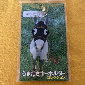 ［競馬］ゴールドシップ（メンコあり）うまたちキーホルダー／jの画像1