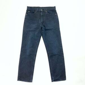 珍品 Levi's リーバイス 606? ブラックデニムパンツ 両タブ W32 6044