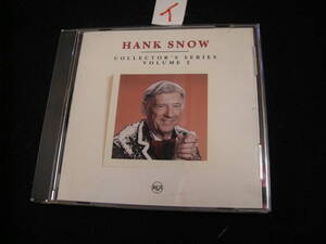 イ輸入盤CD!　HANK SNOW/COLLECTOR`S SERIES VOLUME 2