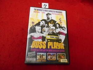 ク輸入DVD!　G-RAP SNOOP DOGG DVD『BOSS PLAYA』NATE DOGG,WARREN G,DAZ DILLENGER,DR.DRE,EMINEM