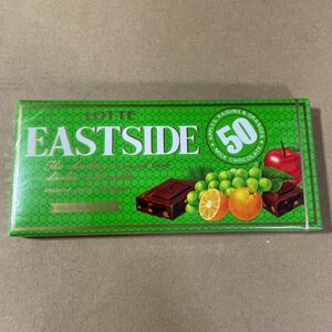  Lotte East side chocolate Showa Retro food package 