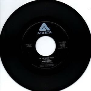 Kevin Lamb 「On The Wrong Track/ When My Love」米国盤EPレコード