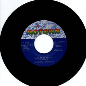 Michael Jackson 「Got To Be There/ Maria (You Were The Only One)」国内盤EPレコード