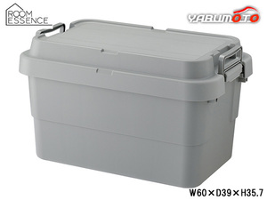 Higashiya Trunk Cargo S L-Lid Grey W60 × D39 × H35.7 TC-50SGY Outdoor Camp Box Производитель бесплатная доставка