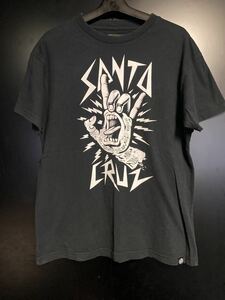 SANTA CRUZ　スクリーミングハンドTシャツ サイズL ブラック　サンタクルーズ　オールドスケート　正規品　