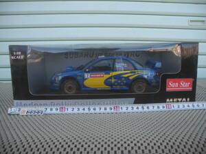 ☆1/18◎スバルインプレッサＷＲＣP Solbeg/P.Mills Wales Rally of Great Britain 2003　新品未展示品＃4367 ☆サンスター製