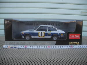 ◎1/18★エスコートMk.ⅡRS1800・1977優勝車 Safari Rally◎新品 #4435