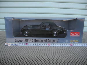 ◎ 1/18 ・ Jaguar Coupe Jaguar XK140 Drophead Coupe Black ☆ Sanstar/New, нестабильный # 3203