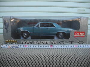 [ box . defect have ] Sunstar 1964 Pontiac GTO Sunstar 1/18 Pontiac GTO Pontiac 