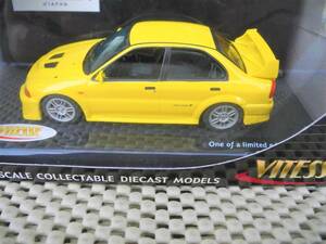 *1/43* MMC Lancer EvoⅤ* yellow color * new goods unopened, not yet exhibition goods * Vitesse made #29210,