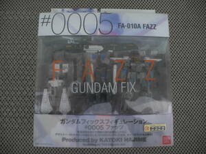 バンダイ フィギュア #0005 FA-010A FAZZ 機動戦士ガンダム / GUNDAM FIX FIGURATION