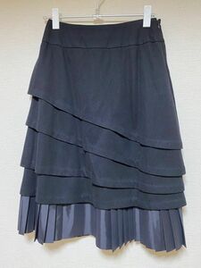 ヒロコビス　裾プリーツスカート　Mサイズ