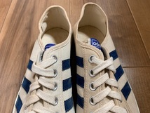 良品、ビンテージ、レア!ADIDAS アディダス ADRIA アドリア 生成り/青 1970年代台湾製 24～24.5cm オリジナル スーパースター スタンスミス_画像9