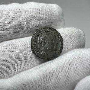 【古代ローマコイン】Constantius Chlorus（コンスタンティウス・クロルス）クリーニング済 ブロンズコイン 銅貨(V5UTCNHcxC)の画像5