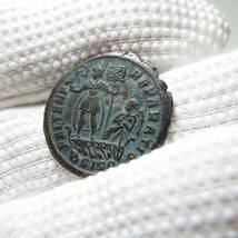 【古代ローマコイン】Constantius II（コンスタンティウス2世）クリーニング済ブロンズコイン 銅貨(we6XAwkuQt)_画像8