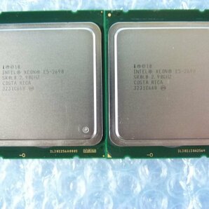 1NDF // 2個セット(同ロット) Xeon E5-2690 2.9GHz SR0L0 Sandy Bridge-EP C2 Socket2011(LGA) COSTA RICA //HP ProLiant DL360p Gen8取外の画像1