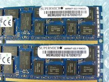 1NEN // 16GB 4枚セット 計64GB DDR3-1600 PC3L-12800R Registered RDIMM 2Rx4 HMT42GR7BFR4A-PB SKhynix // Supermicro CSE-216 取外_画像3