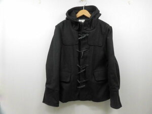 FULL LIFE Furla if duffle coat coat jacket sleeve Zip up black black size L