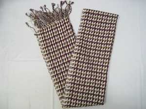 BANANA REPUBLIC Banana Republic muffler белый × Brown × бежевый белый чай 