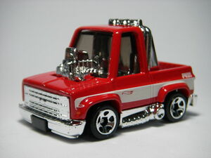 ホットウィール (赤) Toon'd '83 シボレー シルバラード ＜ルース＞ Hot Wheels