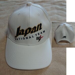 【旧mロゴ used】ミズノ × 野球 日本代表 2000年シドニー五輪モデル キャップ 白〈F〉