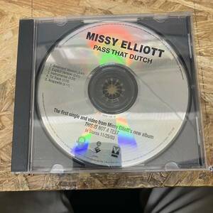 ◎ HIPHOP,R&B MISSY ELLIOTT - PASS THAT DUTCH INST,シングル CD 中古品