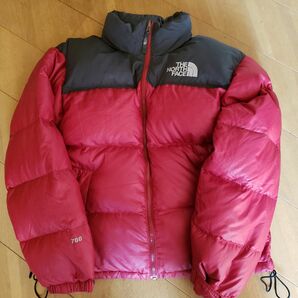 THE NORTH FACE ザ ノースフェイス 700フィルパワーFP ヌプシ nuptse ダウンジャケット JACKET 赤