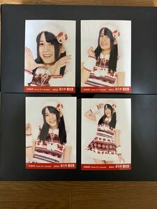 AKB48 佐々木優佳里 写真 月別 ランダム 2011 December 4種コンプ