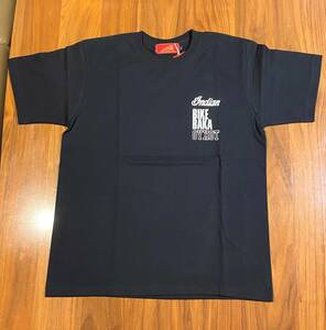 [Indian]M size black Indian ×TOKYOBB collaboration T-shirt Indian Moto cycle to-kyo- Bb 