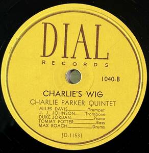 CHARLIE PARKER QUNITET DIAL Klactoveedsedstene/ Charlie’s Wig 素晴らしいサウンド!!! 