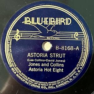 NEW ORLEANS recording JONES AND COLLINS ASTORIA HOT EIGHT BLUEBIRD Astoria Strut/ Duet Stomp