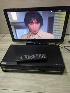 東芝　TOSHIBA　SD-V800　VHS一体型DVDプレイヤー リモコン付き