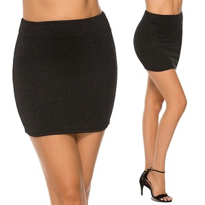  free shipping * prompt decision (d19b) sexy micro miniskirt stretch type tight skirt waist rubber 