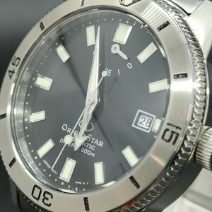 オリエント Orient 腕時計 オリエントスター ダイバーズ200m 動作品 F6N4-UAL0 メンズ 美品 2237886