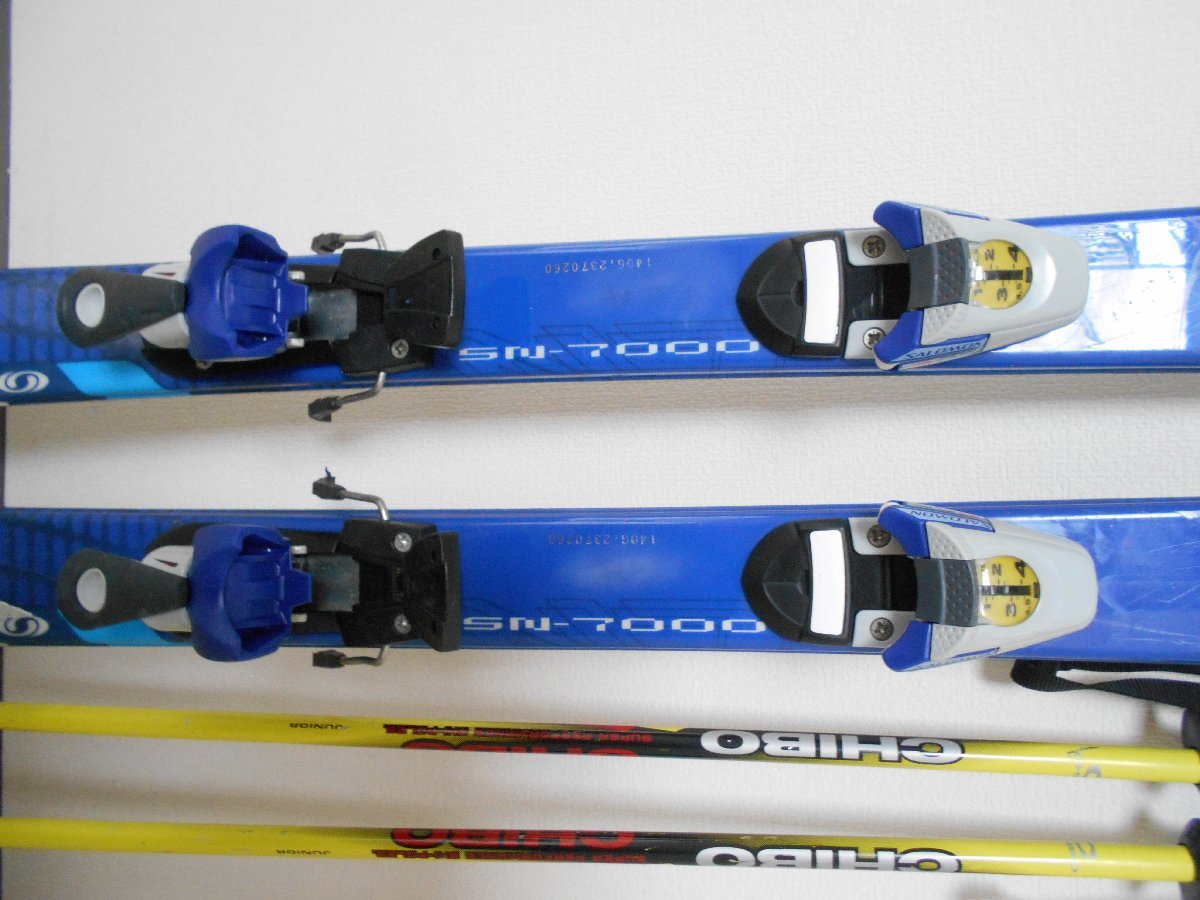 SALOMON 140cm ジュニア カービングスキー SN-7000 / SALOMON 305