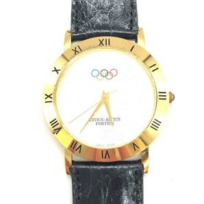 【貴重・レア】I.O.C 国際オリンピック委員会 シチウス アルティウス フォルティウス 腕時計/ケース付属の画像2