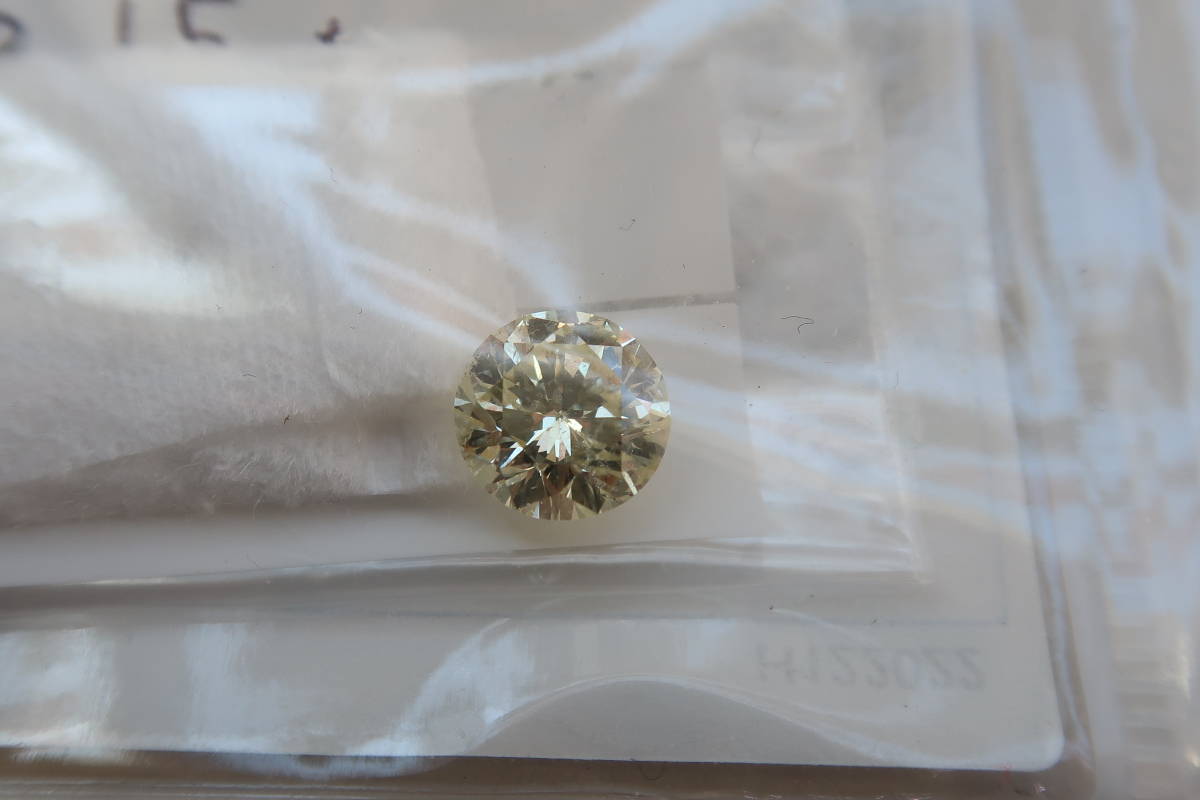 限定品】 M2178天然ダイヤモンドルース 2.074ct VERY LIGHT YELLOW SI