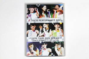 東京パフォーマンスドール■Blu-ray【ZEPP TOUR 2015 SPRING DANCE SUMMIT 1×0 ver3.0】 トレカ2枚付■春 I×O