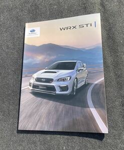 ◆ スバル WRX STI VAB カタログ 2019年5月　 W-6588