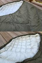 希少 米軍 SLEEPING BAG MC-1 エアクルーサバイバルスリーピングバッグ 軽量 ダウン寝袋シュラフ アメリカ_ハイランダー_画像3