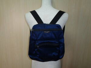 600*kate spade NEW YORK Mini рюкзак * Kate Spade темно-синий USA America производства женский женщина сумка сумка 4E