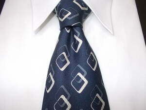 a54* прекрасный товар GIORGIO ARMANI галстук *joru geo Armani галстук шелк Италия производства темно-синий цвет 5A