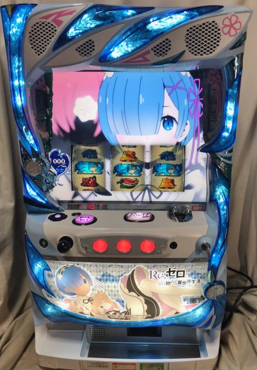 送料込み❗️リゼロ実機 レムパネル コイン不要機付き 高品質 www