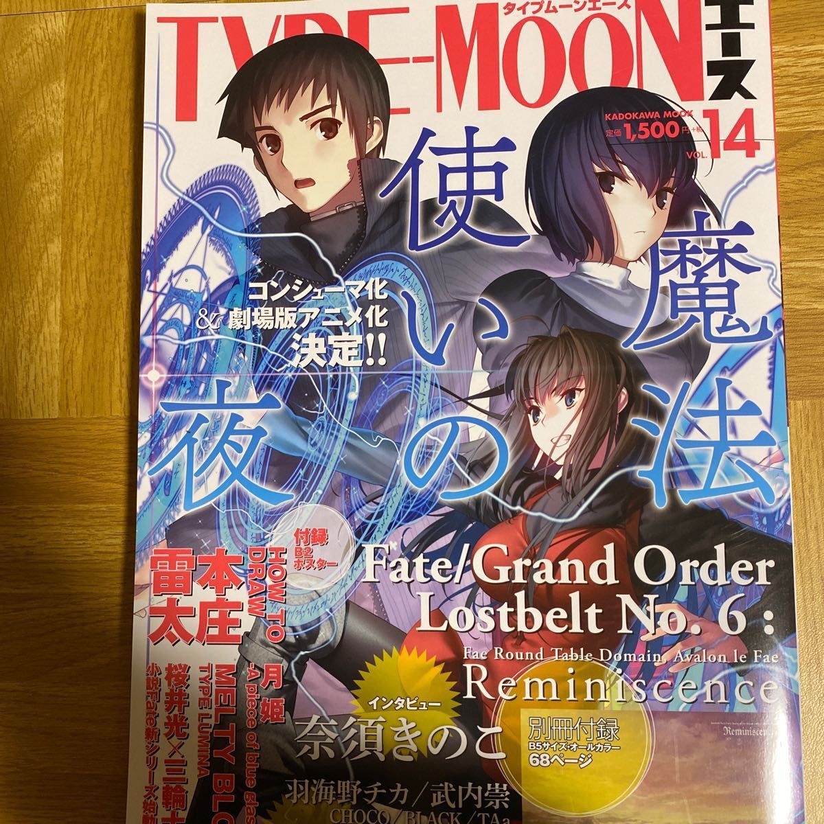 魔法使いの夜 タペストリー 【コンプティーク2010年7月号増刊 TYPE
