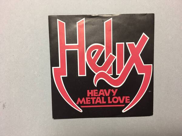 HELIX HEAVY METAL LOVE　UK盤