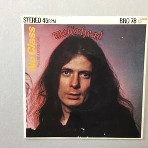 MOTORHEAD NO CLASS UK盤　EDDIE SLEEVE